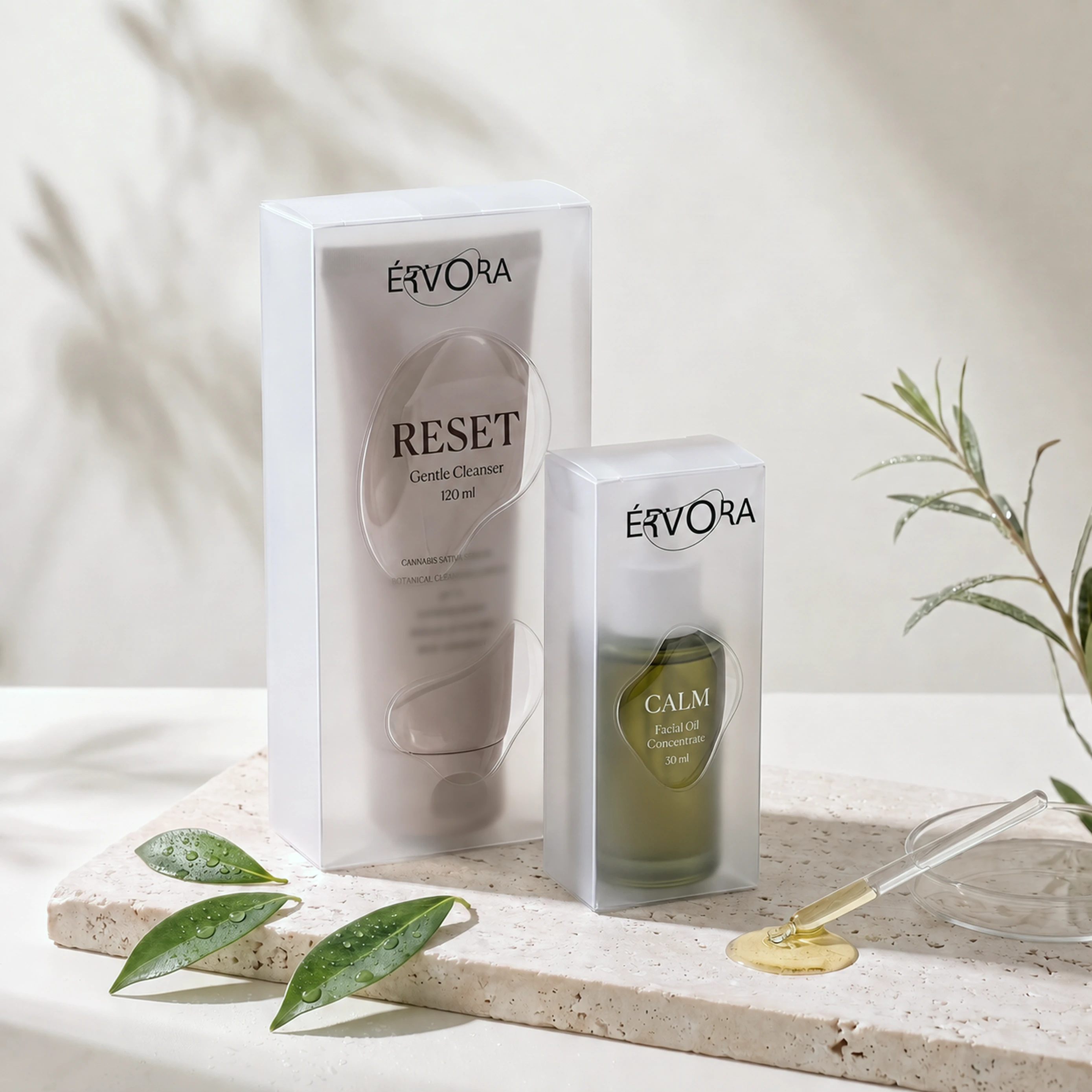 Érvora RESET and CALM products