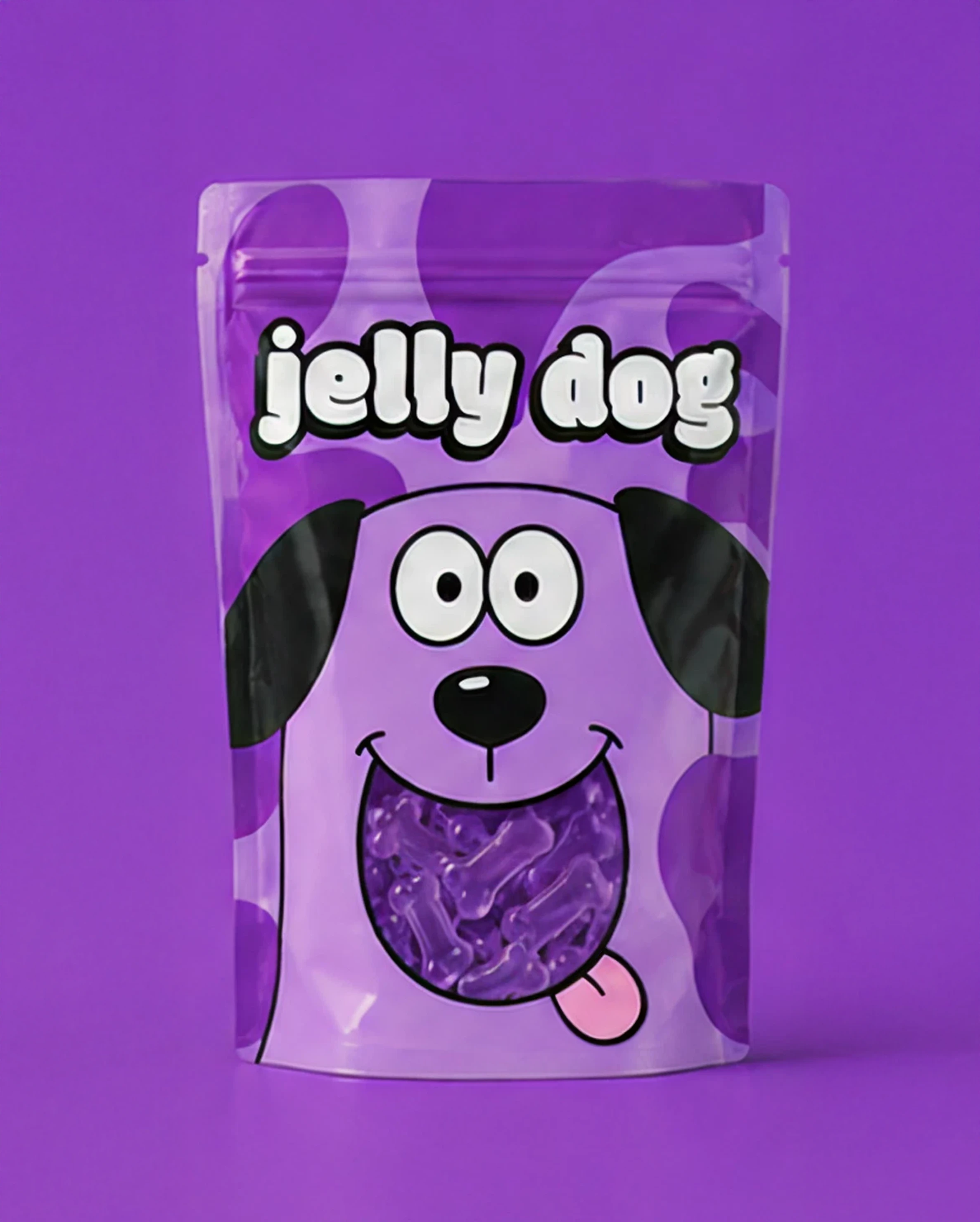 Jelly Dog pack, purple variant