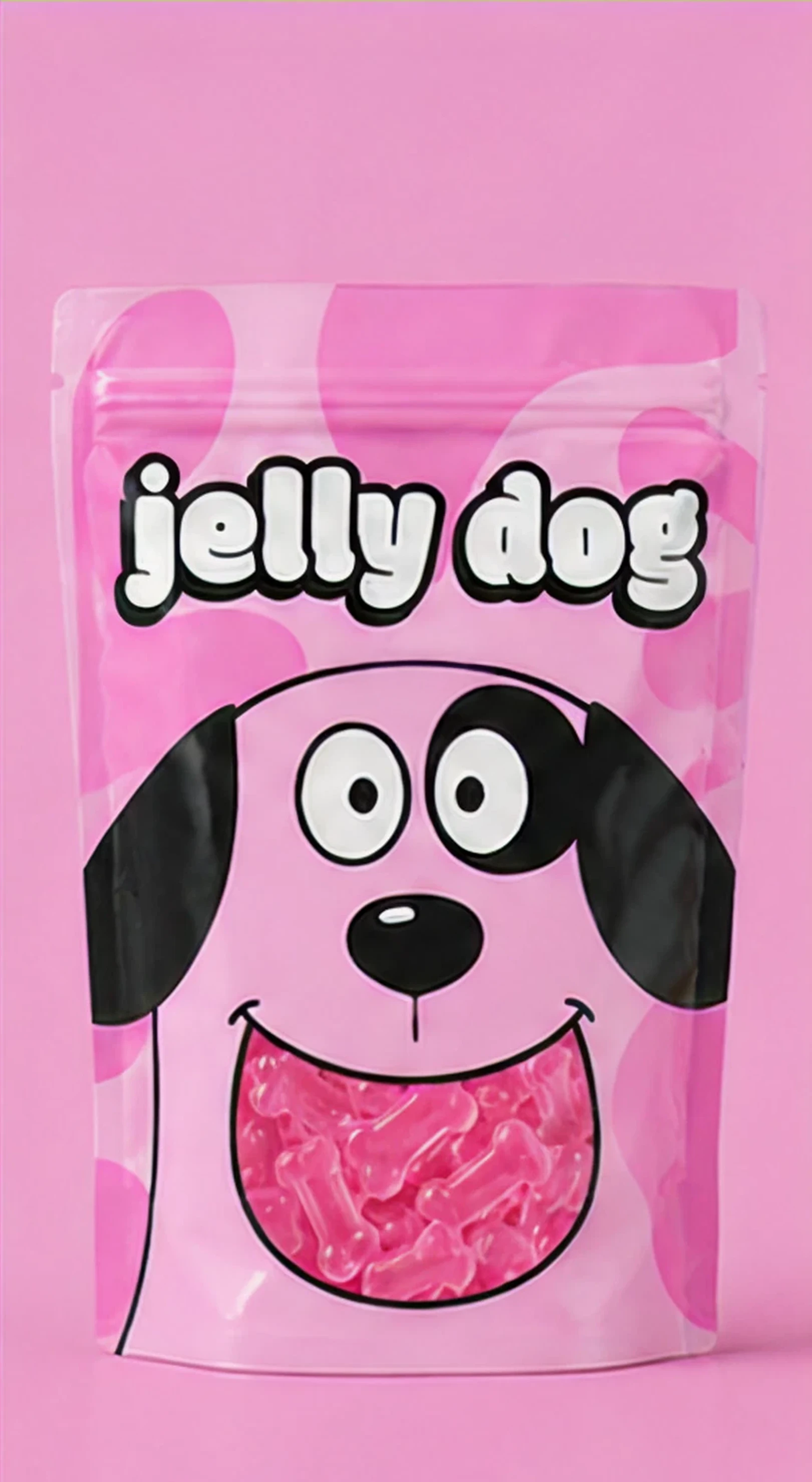 Jelly Dog pack, pink variant