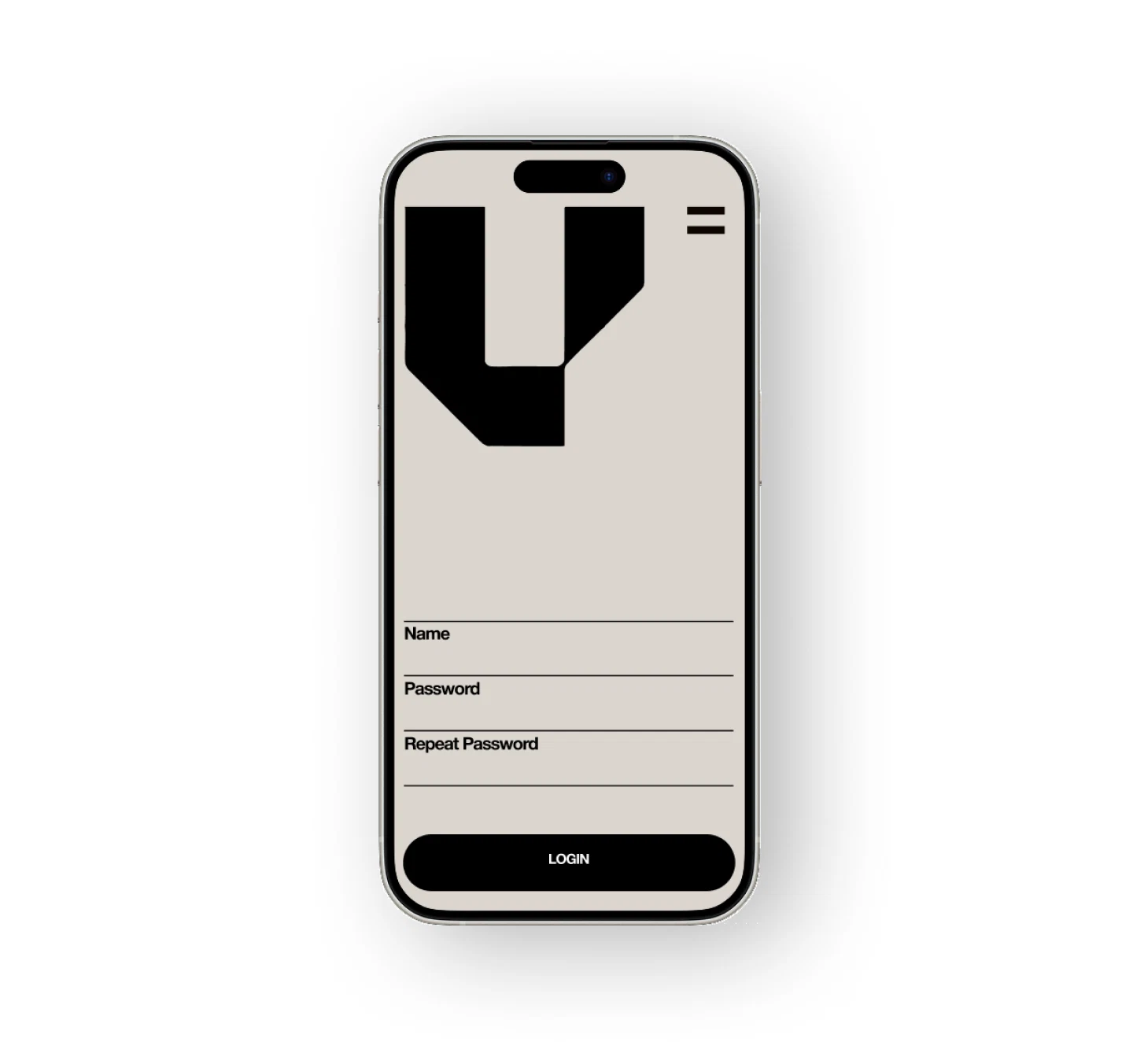 Level Up sign up screen