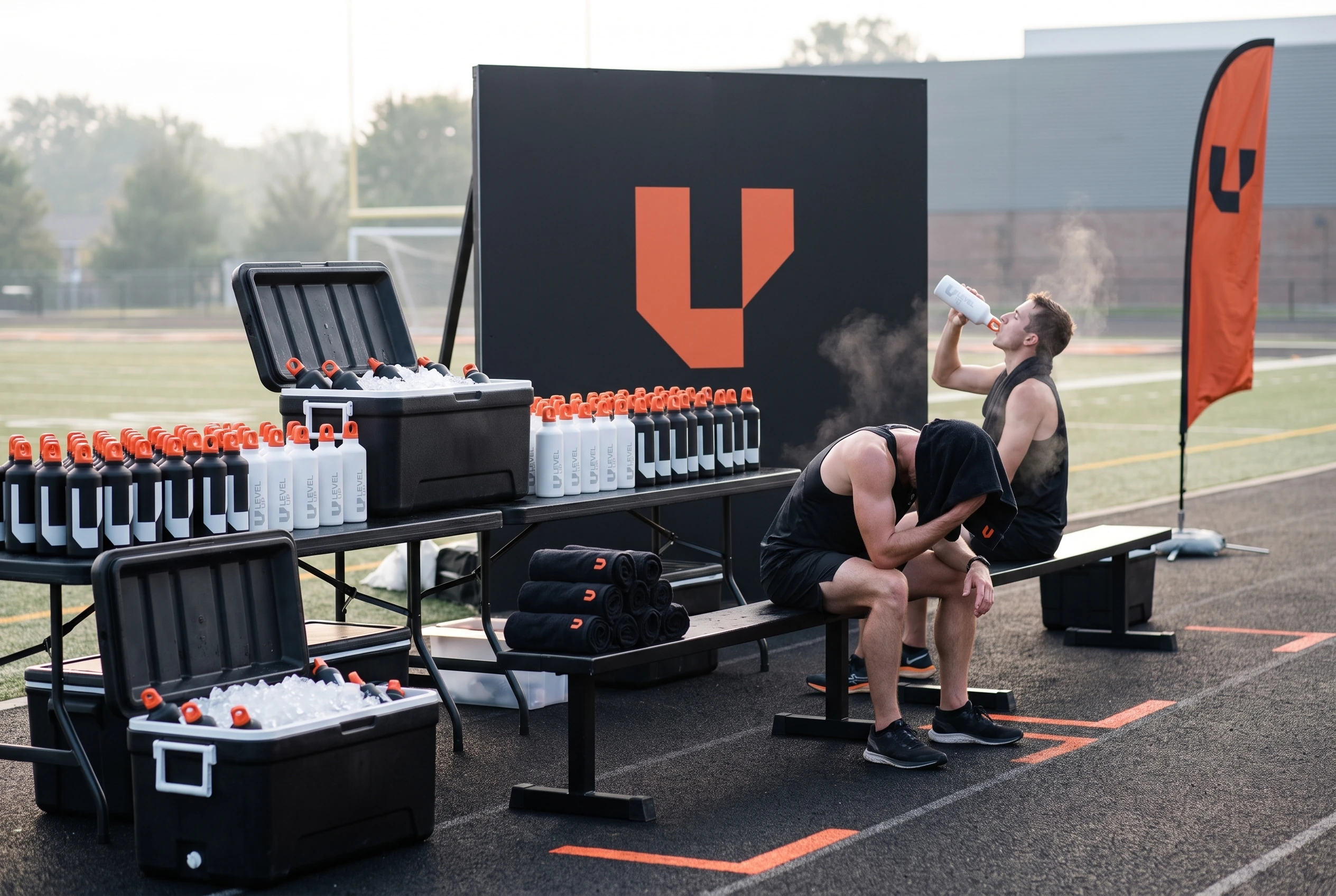A Level Up activation on the field