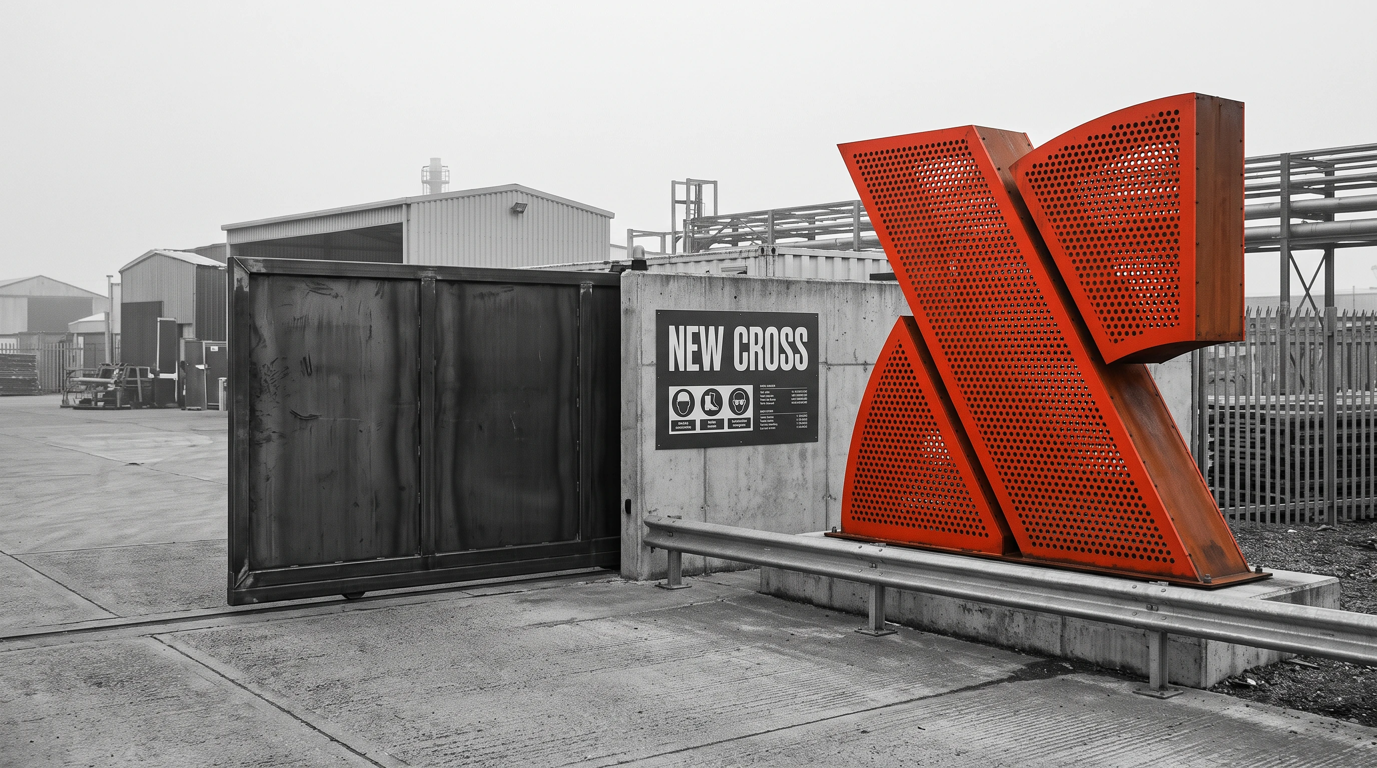 New Cross container and outdoor structure