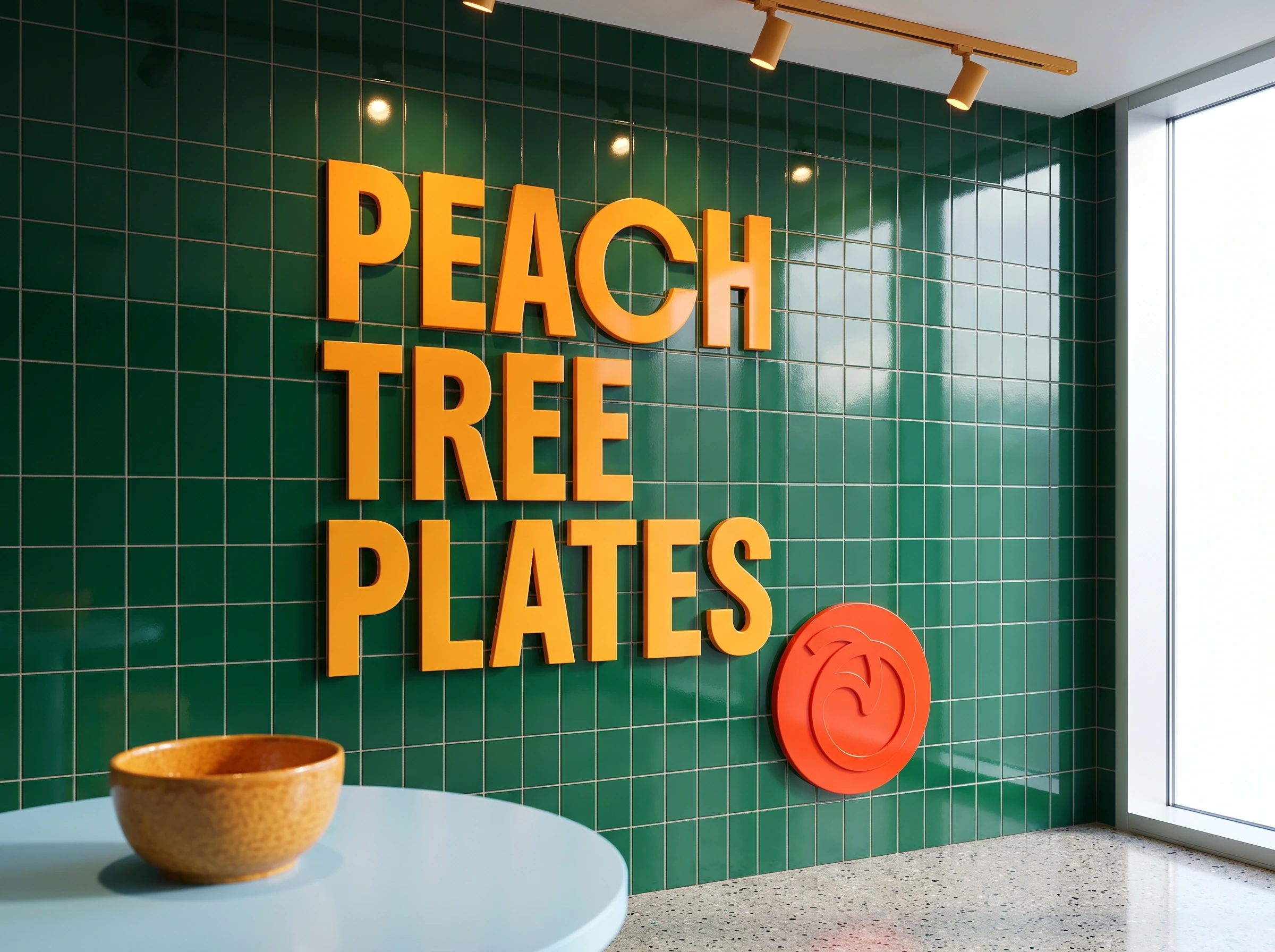PeachTree Plates interior space