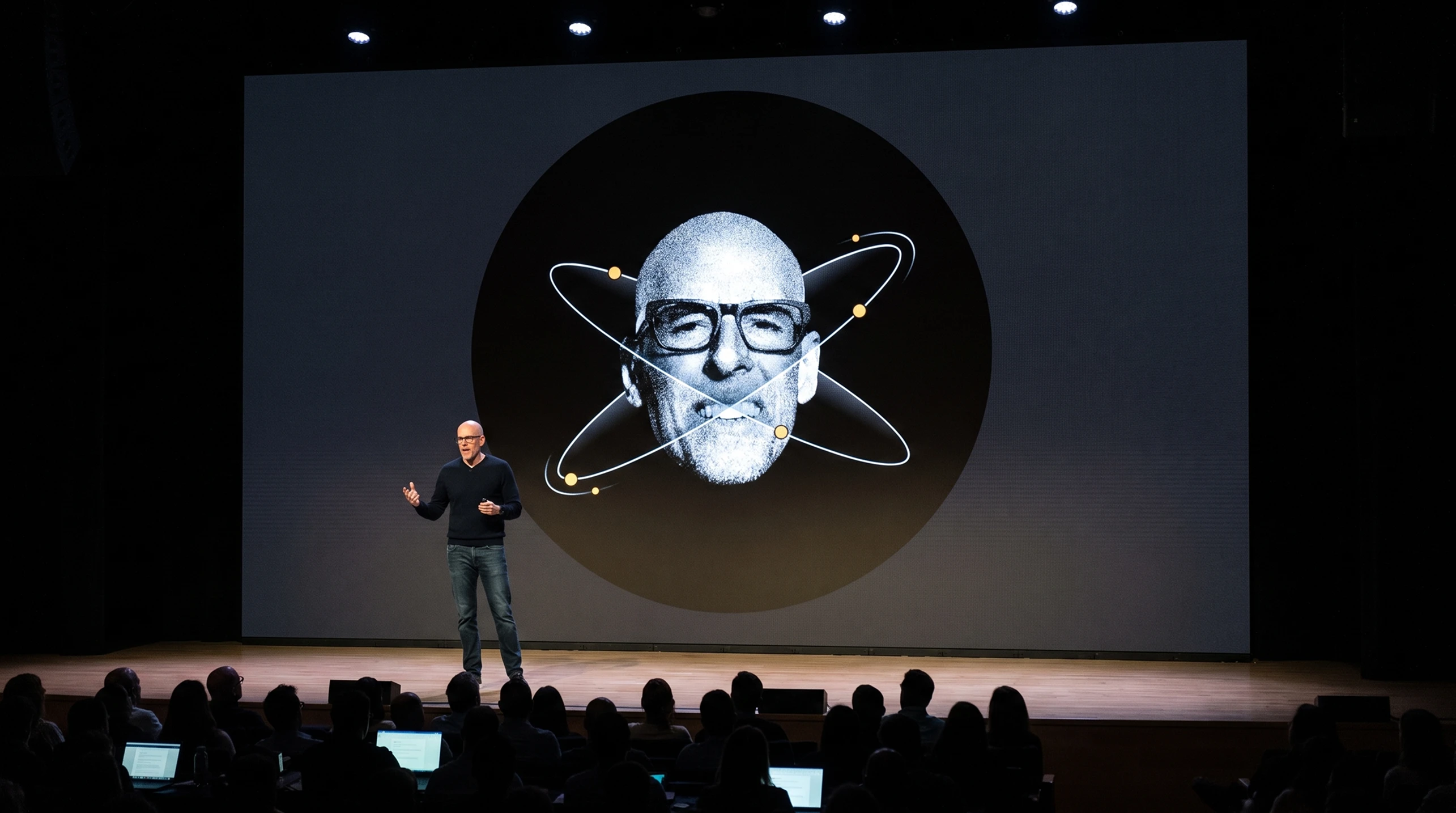 Scott Galloway on stage