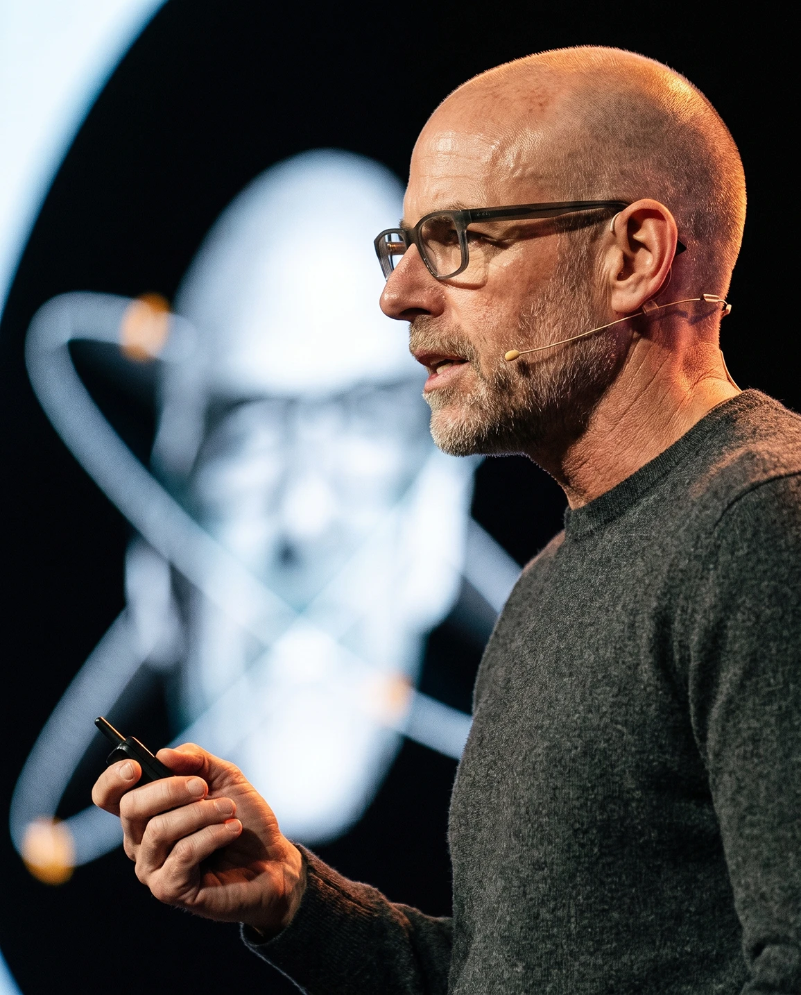 Scott Galloway with the orbit graphic