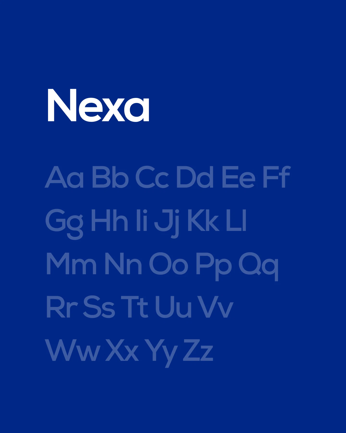 Nexa type specimen for Stablecon '26