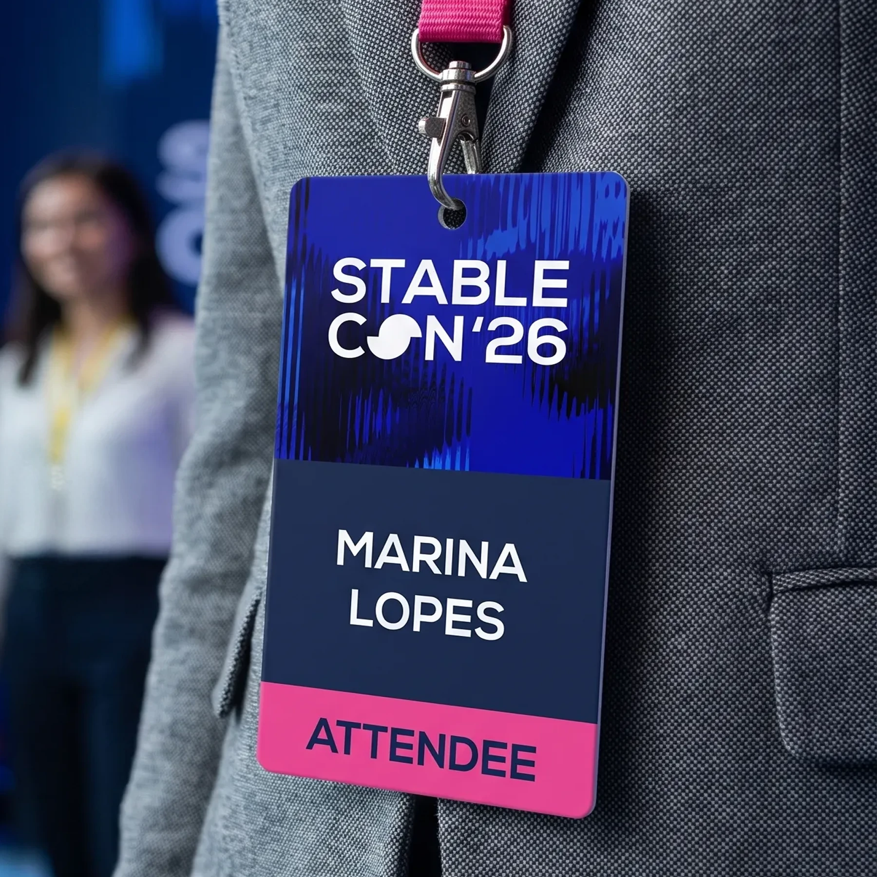 Stablecon '26 attendee badge